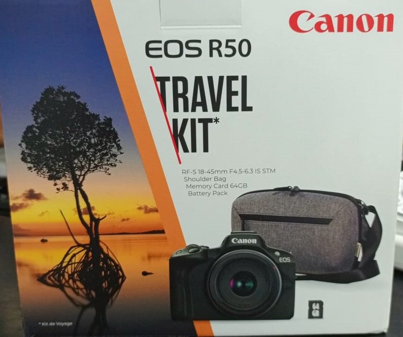 Canon EOS R50 Mirrorless Camera Travel Kit - Image 2
