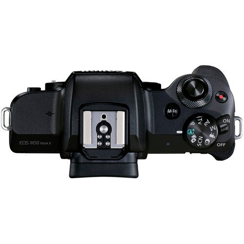 Canon EOS M50 Mark II Mirrorless Camera with 15-45mm Lens - Image 2