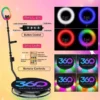 360 Photo Booth Video Motion Rotating Selfie Platform