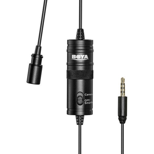 BOYA BY-M1 Omnidirectional Lavalier Microphone (Black) - Image 14