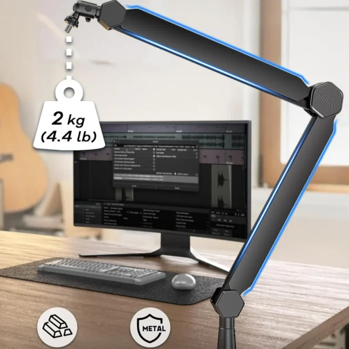 FIFINE BM66 PREMIUM BOOM ARM STAND - Image 7
