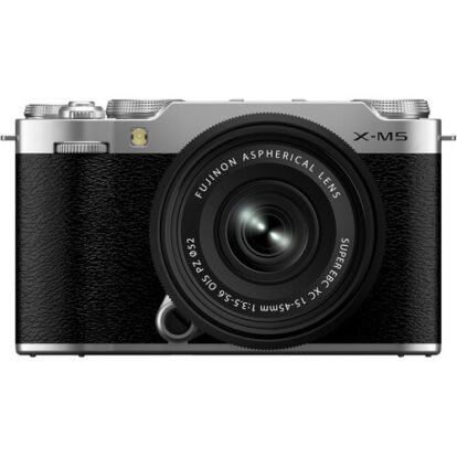 FUJIFILM X-M5 Mirrorless Camera with XC 15-45mm f/3.5-5.6 Lens