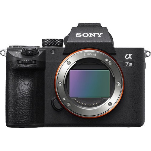 Sony a7 III Mirrorless Camera Sony a7 III. Distinguished by its updated sensor design, the Sony a7 III is a well-rounded camera suitable for both photo and video applications in a variety of working situations. Refined for improved speed and low-light performance, a new 24.2MP Exmor R BSI CMOS sensor and BIONZ X processor benefit image quality, video capabilities, and AF performance. The a7 III also sports a revised body design, with a new touchscreen LCD, improved EVF, larger battery, and dual memory card slots.